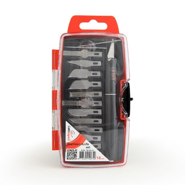 ხელსაწყოების ნაკრები Gembird TK-NS-01 Precision knife set 16 pcs ...